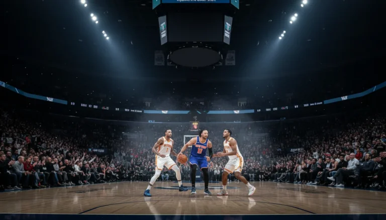 NBA季後賽次輪，雷霆隊球星吉爾傑斯-亞歷山大與湖人隊對陣