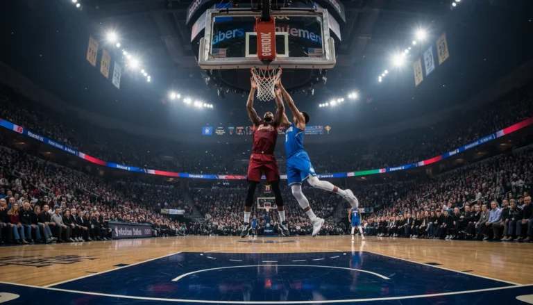 NBA季後賽裁判執法現場