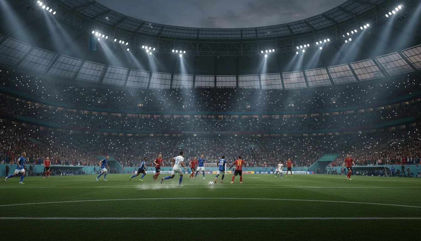 2026年FIFA世界盃賽制圖示，顯示48隊分為12個小組的分組賽架構