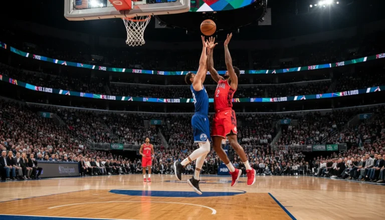 NBA 選秀大會現場，各隊總經理與球探進行選手評估與決策