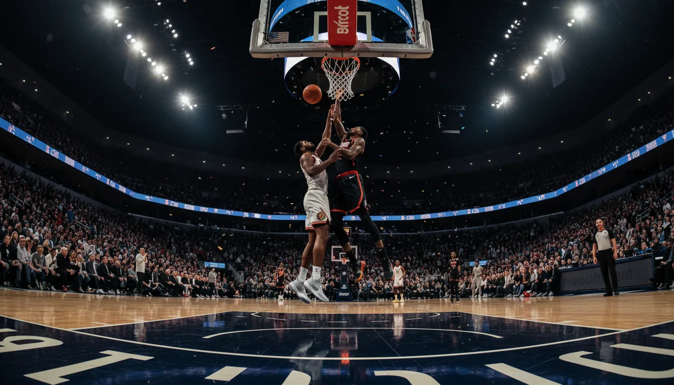 NBA 選秀大會現場,球隊高管與新秀互動