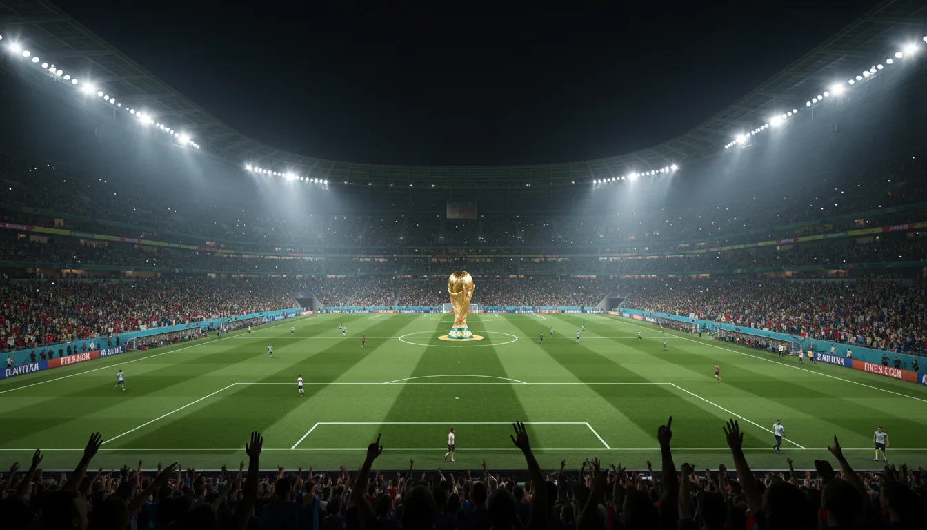 2026 FIFA 世界盃舉辦國地圖與 48 隊分組賽制示意圖