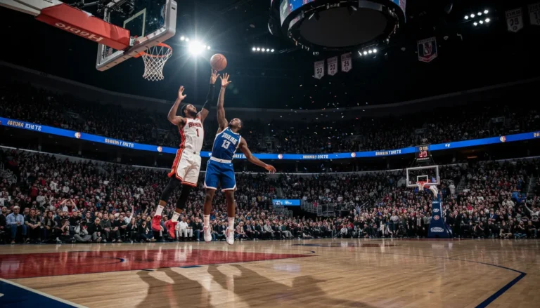 NBA 自由市場首週談判場景，球隊高層與球員經紀人洽談