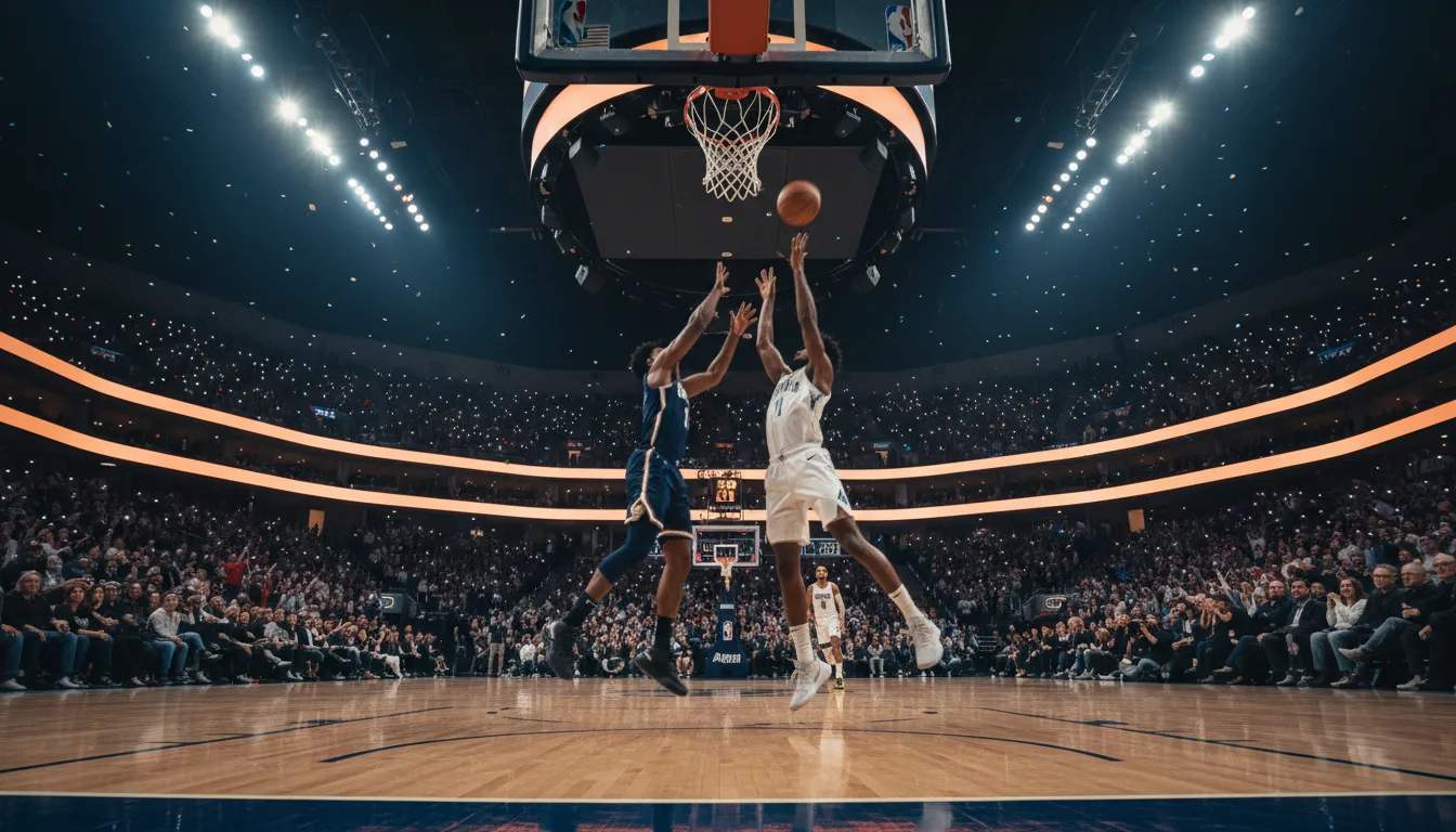 NBA 球星在比賽中的精彩表現與對陣情景