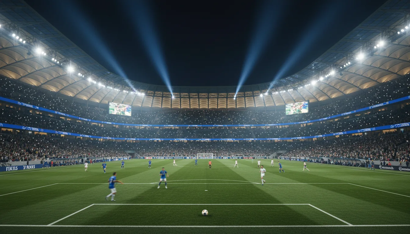 凱文．拉莫爾於FIFA會議中發言的情景