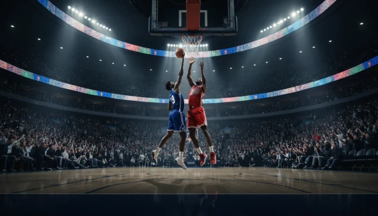NBA 幻想籃球選秀會場景
